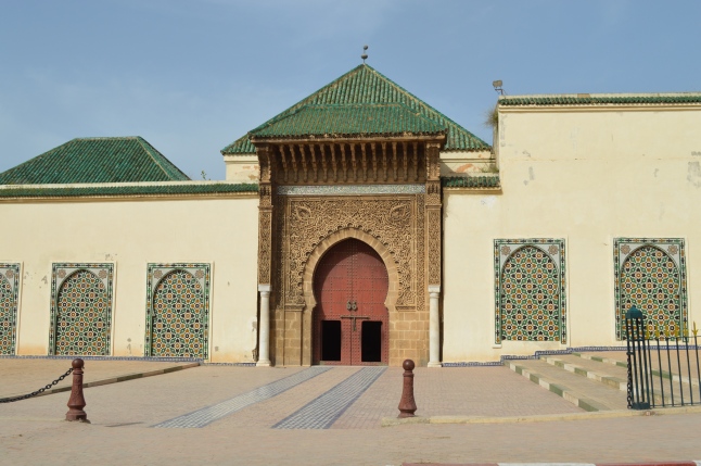 Exterior of mausoleum