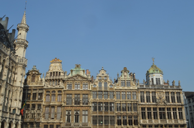 Buildings surrounding Grand Place